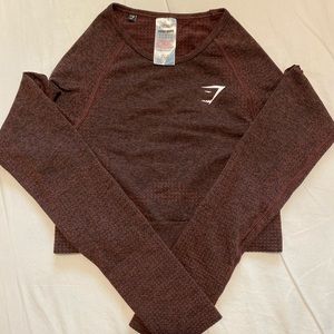 Gymshark Vital Seamless Long Sleeve Crop Top